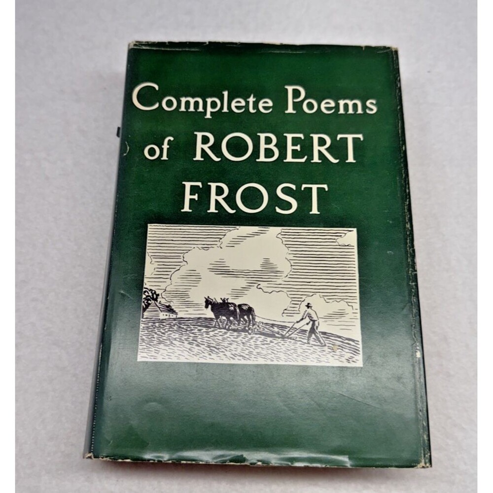 Robert Frost Complete Poems 1961 12th Printing Hardcover Dust Jacket Henry Holt